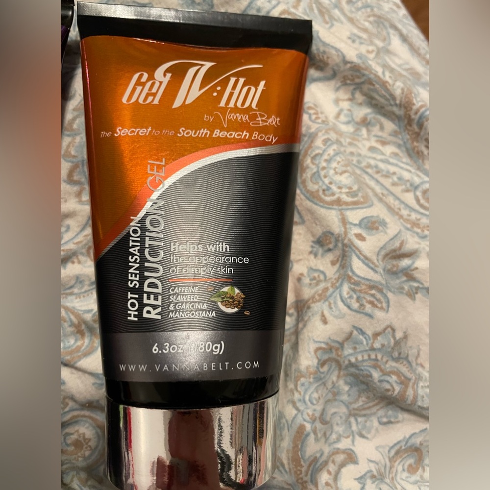 Gel V Vanna Belt hot sensation reduction gel 6.3 oz